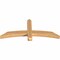 Ekena Millwork Bellingham Timber Gable Bracket, Western Red Cedar, 48"W x 20"H x 3 1/2"D x 3 1/2"F, 10/12 Pitch GBW048X20X0404BEL00SWR - alternate 3